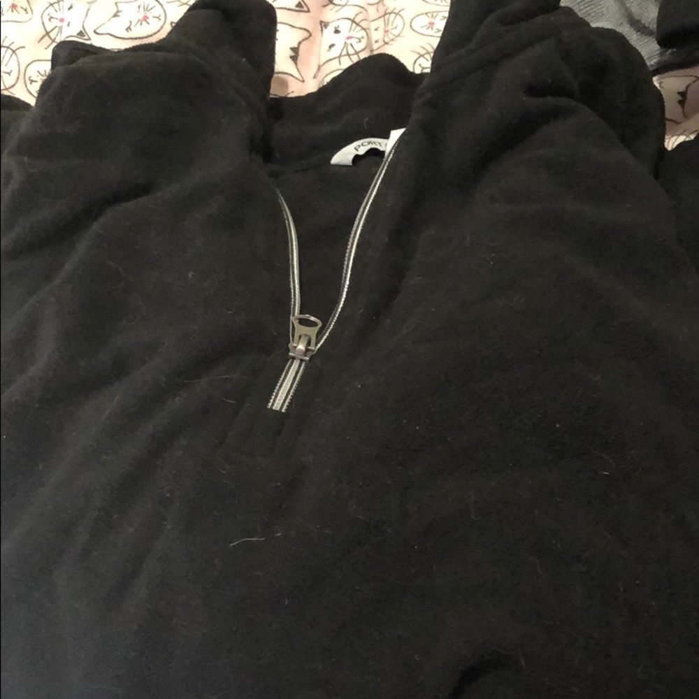 Black fleece extra-large Samsung sweatshirt
